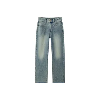 SEM/R Jeans Women's Light Yellow Mud