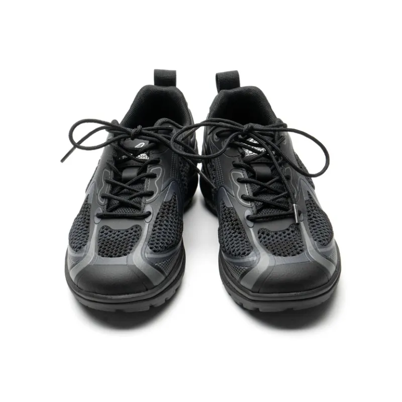 Mule Donkey Low Top Casual Shoes Unisex Navy Blue Black-2