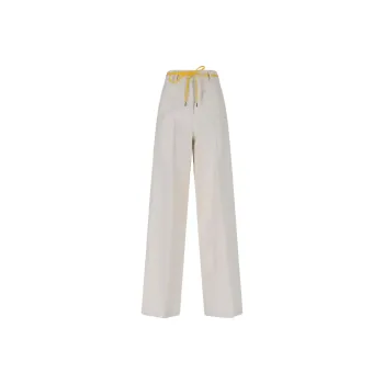 ASPESI Contrasting belt Trousers