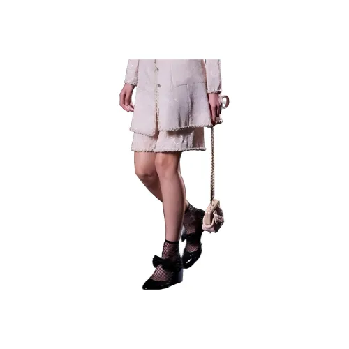 CHANEL Casual Shorts Women's Beige