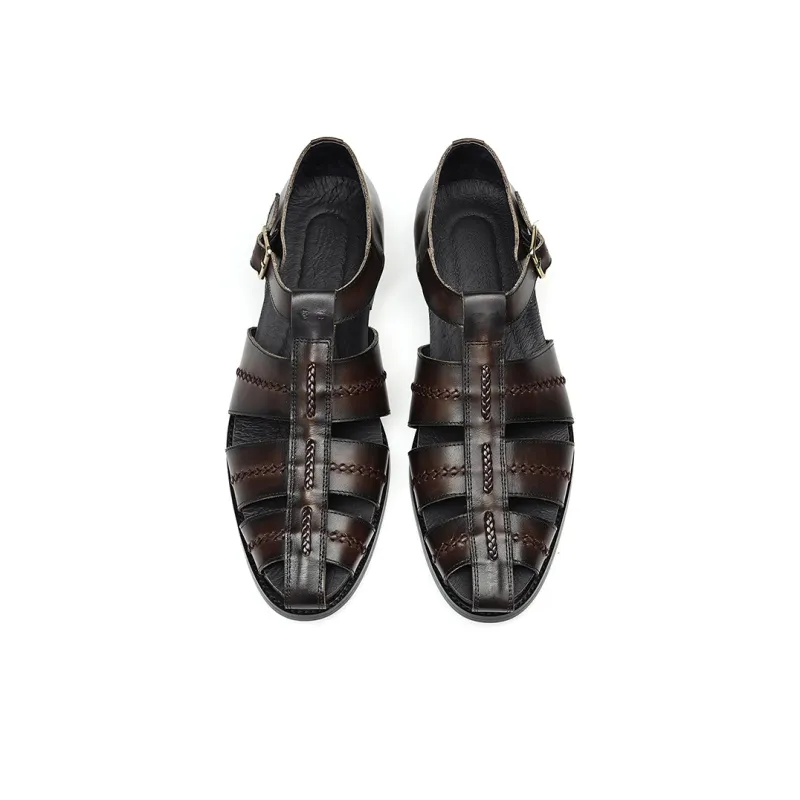 ASTON M.JAZZ Roman Sandals Men's-4