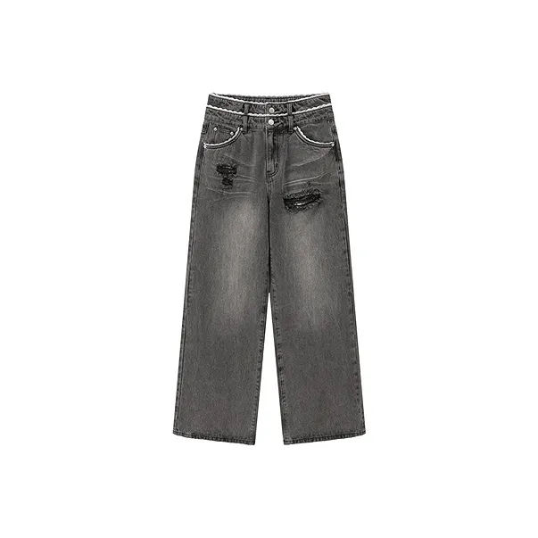 CHUU Jeans Women's Dark Gray-0