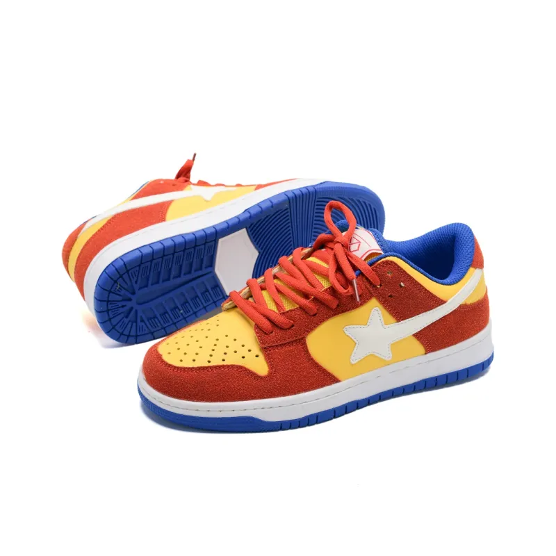 Teddy Bear Collection Coverage Slip Resistant, Abrasion Resistant, Lightweight Low Top Skateboard Shoes Unisex-9