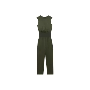 THEORY Jumpsuit Women's Olive Green