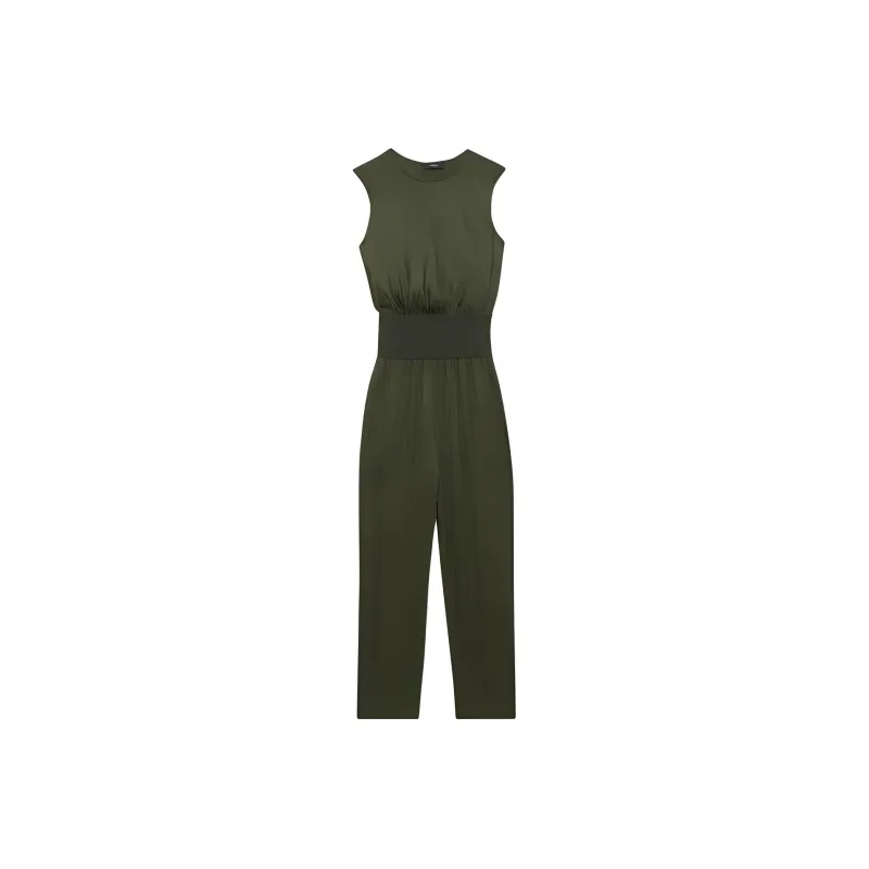 THEORY Jumpsuit Women's Olive Green-0