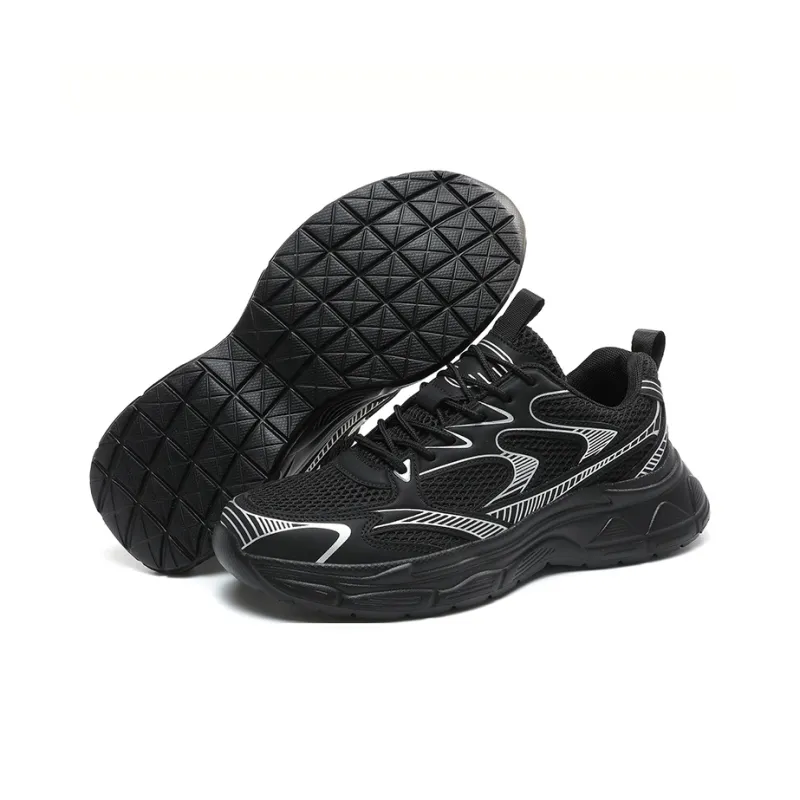 VAEL Fashion Vintage Trendy Shoe Collection Cushioning Slip Resistant Low Top Chunky Sneakers Men's-11