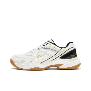 Warrior Slip Resistant, Abrasion Resistant, Breathable Low Top Training Shoes Men's White Black