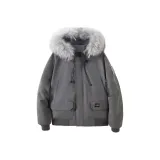 Gray (Fur Collar Detachable)
