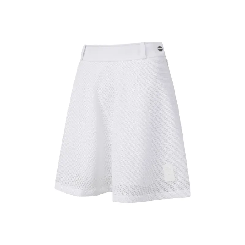 DESCENTE Casual Short Skirts Women's Bright White-2