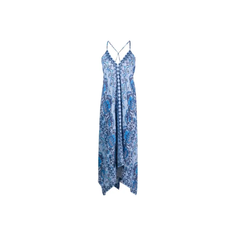 Sandro Slip Dresses Women's Blue-0