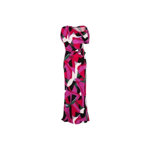 DVF Diane Von Furstenberg Eliana Abstract Printed Maxi Dress