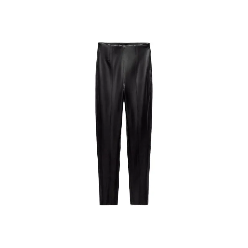 ZARA Leggings Women's Black-0