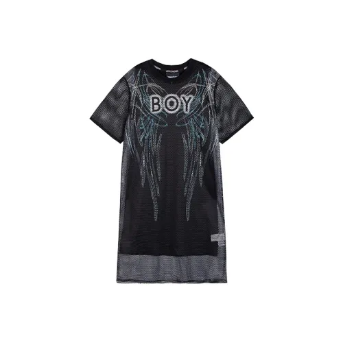 Boy London Short-Sleeved Dresses Women's Black