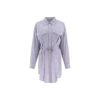 ISABEL MARANT ETOILE Liliane Striped Shirt Dress