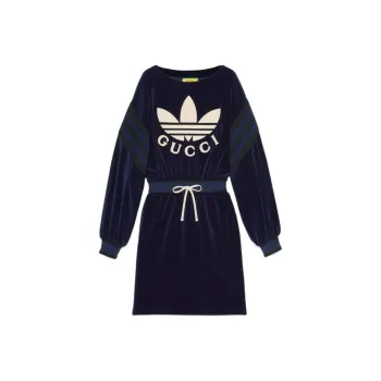 GUCCI x Adidas Dress Women's Blue