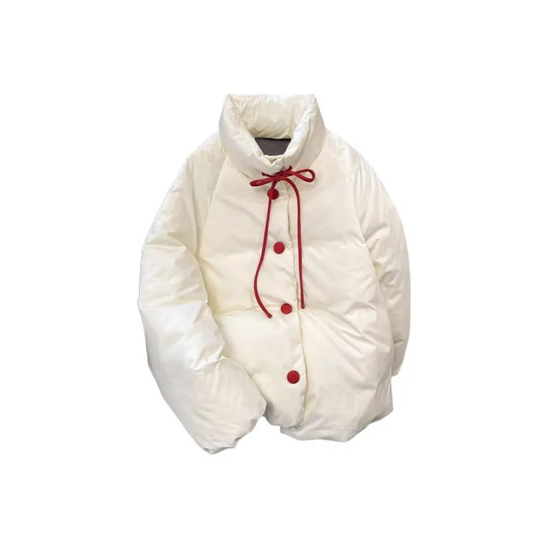ECNR Puffer Jacket Women's White-0