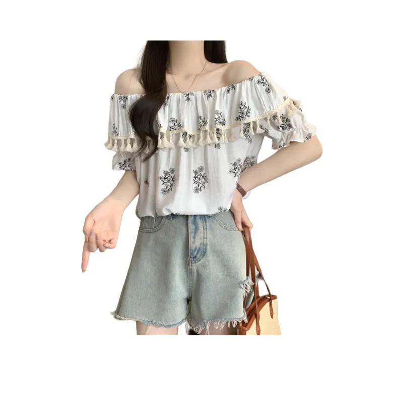 Mu Xiao Xin Chiffon Shirt Women's-1