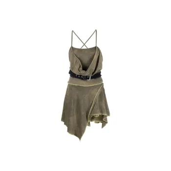 DIESEL Sleeveless Dresses Women's Green
