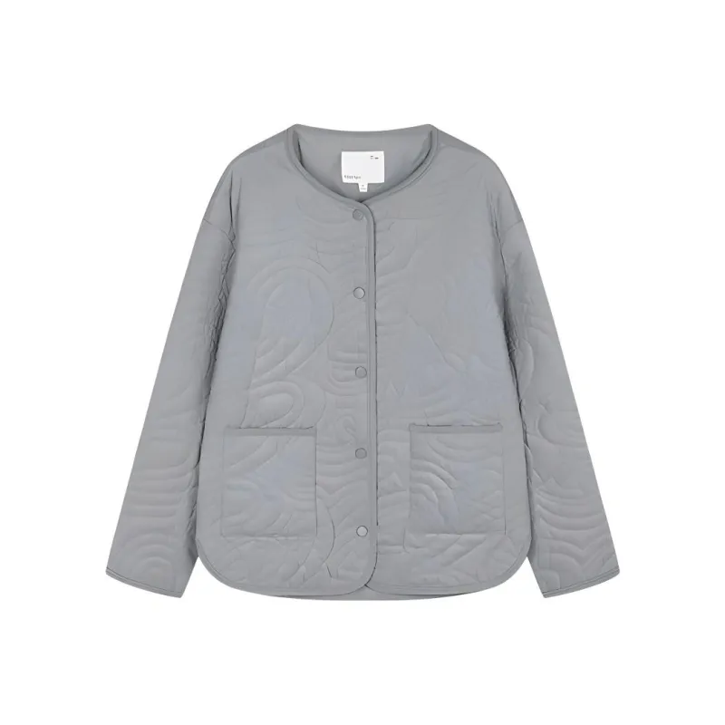 IHIMI Puffer Jacket Women's Gray Blue-0