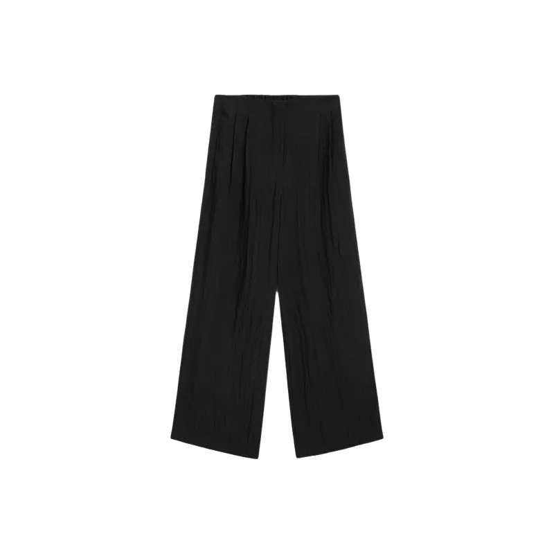 Massimo Dutti Casual Pants Women's Black-0