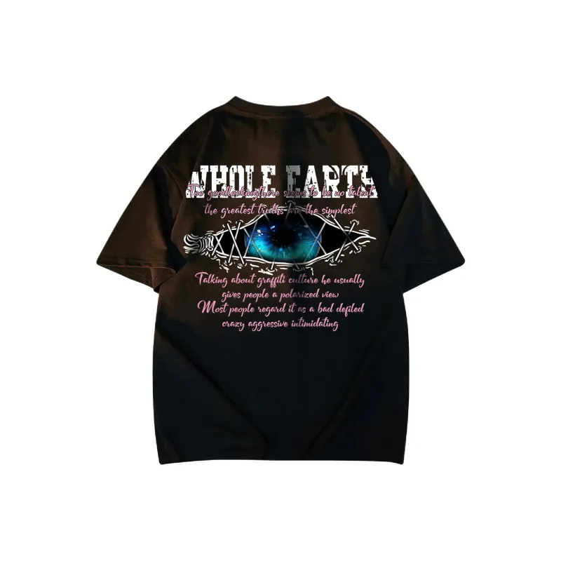 WHOLE EARTH T Shirts Unisex-14