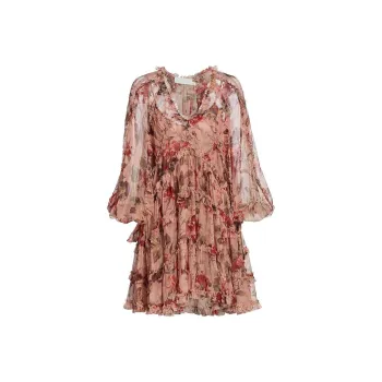 Zimmermann Long-Sleeved Dresses Women's Pink