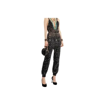 CHANEL Jumpsuits Women's Black