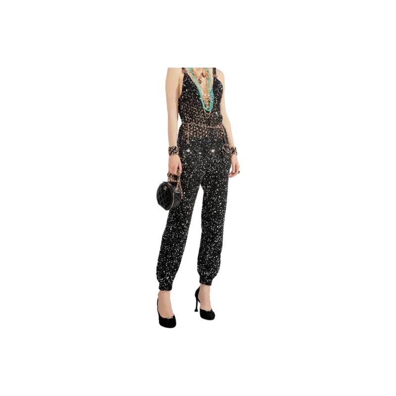 CHANEL Jumpsuits Women's Black-0