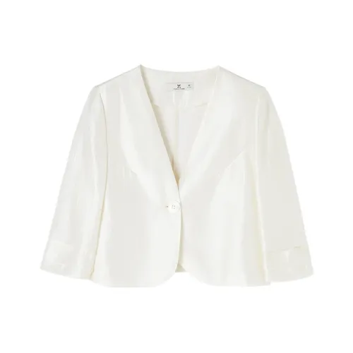 XIANGYING Business Suit Women's Ecru