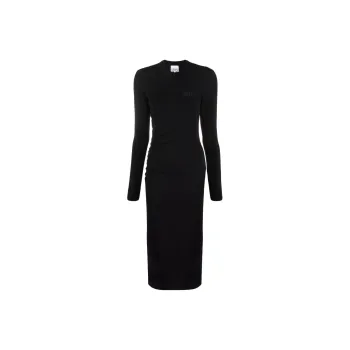 GANNI Software Light Stretch Dress 'Black'