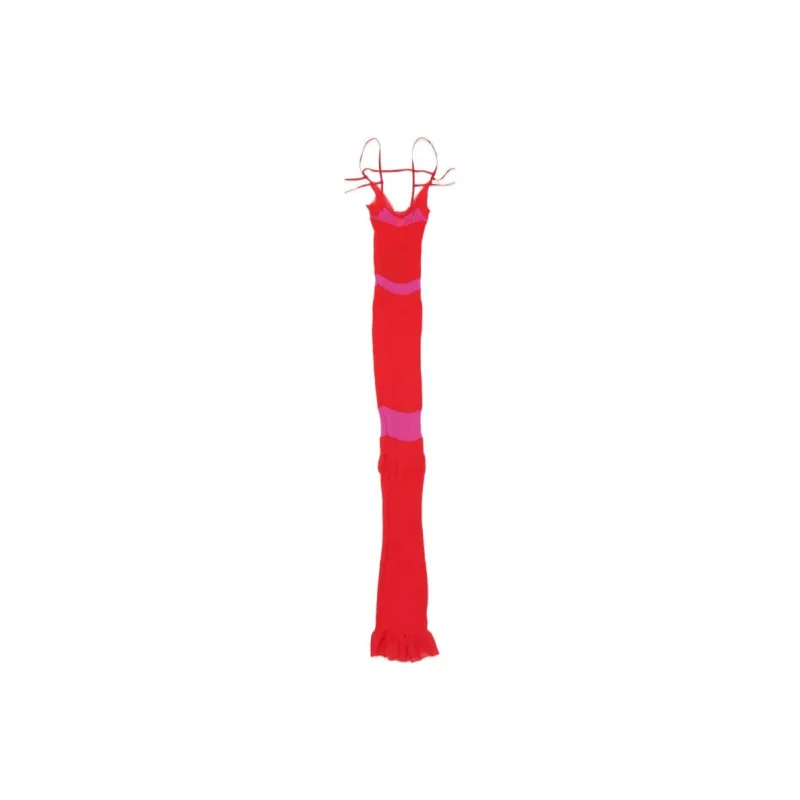 Jacquemus Sleeveless Dresses Women's Red-0