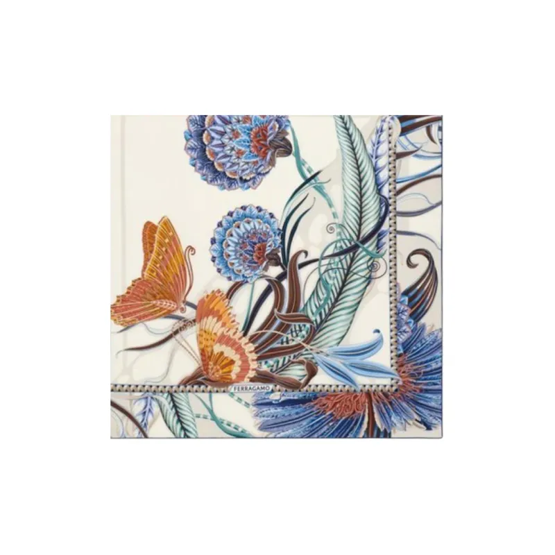 Ferragamo Graphic print Silk Scarf-2