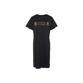 BARBOUR FW24 Short-Sleeved Dresses Women's Black