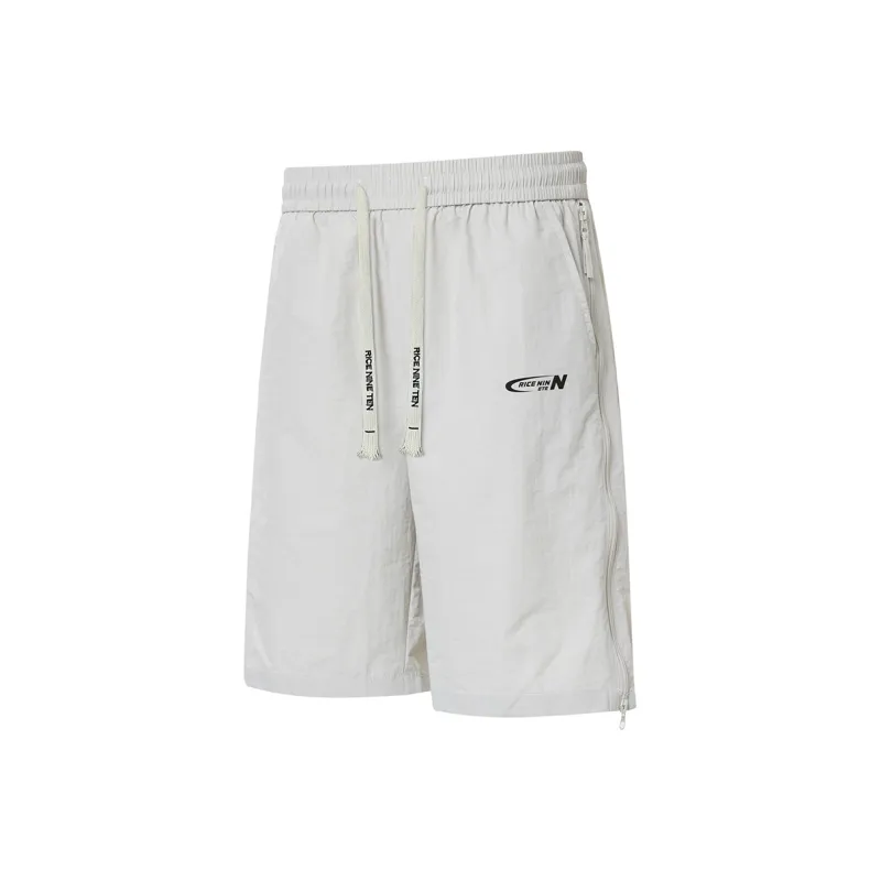 RICE NINE TEN Casual Shorts Unisex-4