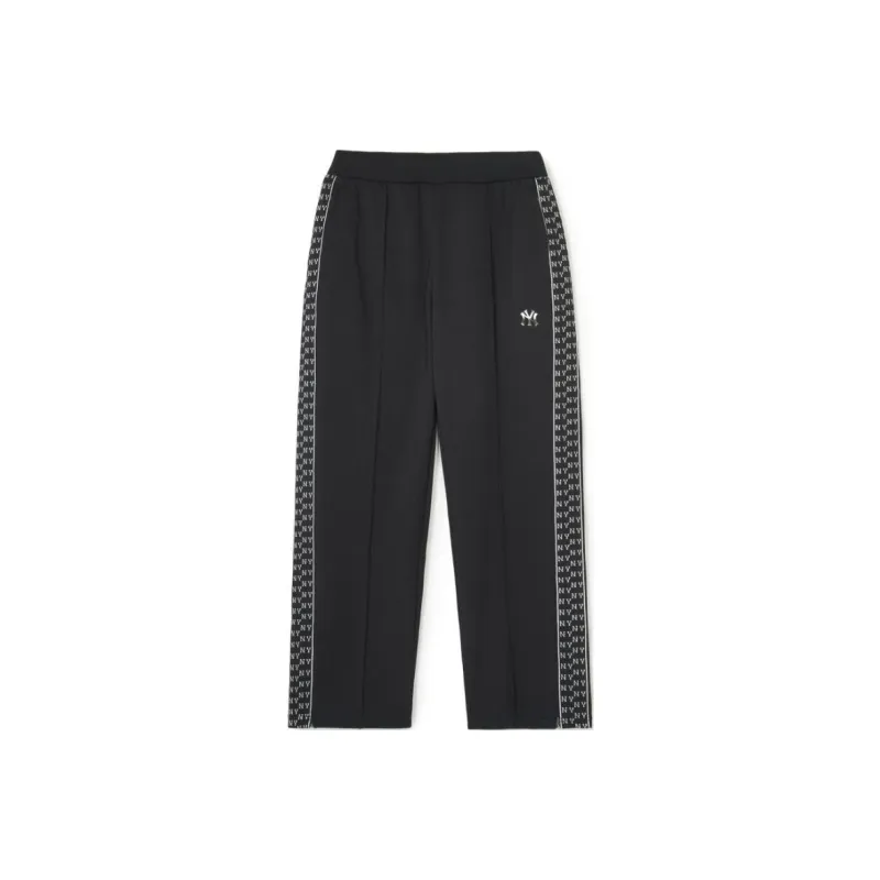 MLB SS24 New York Yankees Knitted Sports Pants Women's Black-0