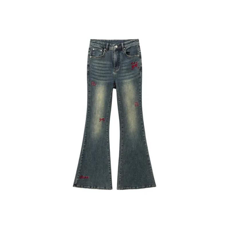 CHUU Jeans Women's Dark Denim Blue-0