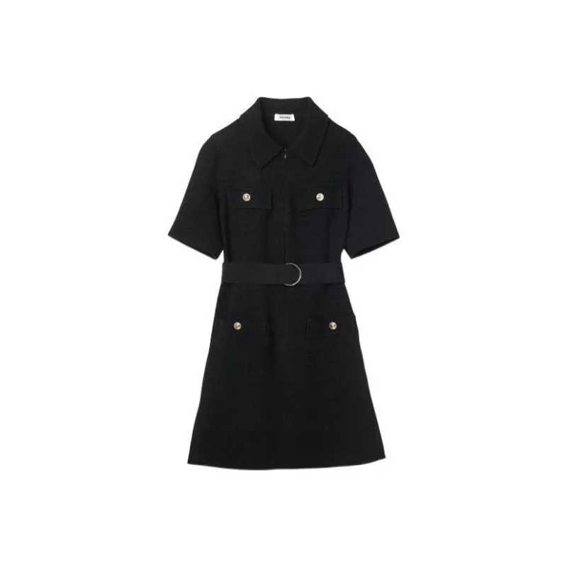 Sandro Belted Mini Dress-0