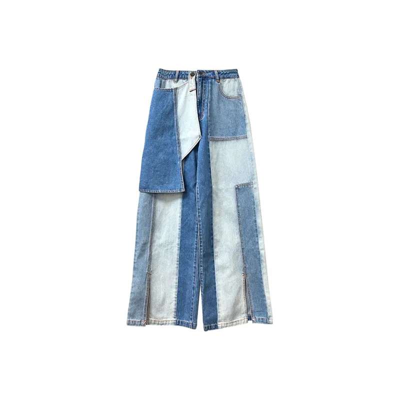 CHAU·RISING Jeans Unisex Blue-0