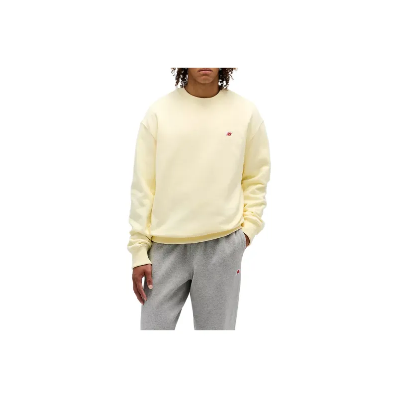 New Balance MADE IN USA CORE Sweatshirt Men's Yellow-0
