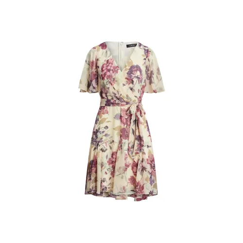 Polo Ralph Lauren Short-Sleeved Dresses Women's Beige