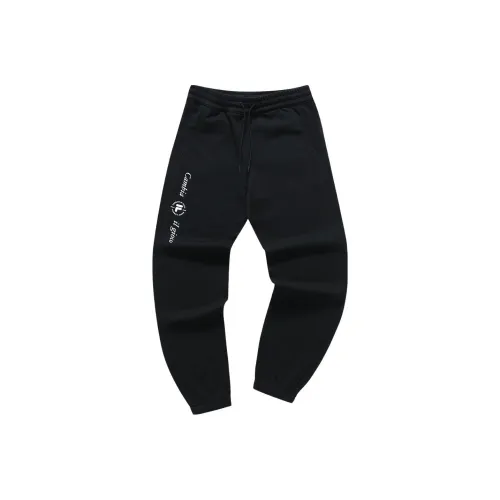FILA FUSION UNIFORM Knitted Sports Pants Women's Jet Black