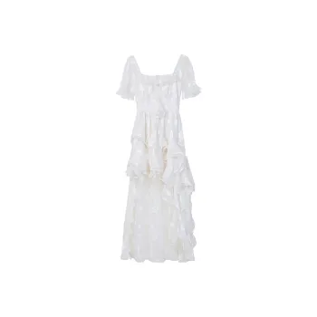 Incolore Short Sleeved Dresses Women's Apricot