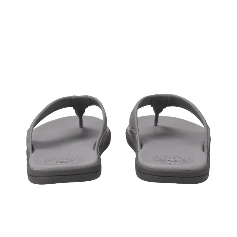 UGG Rubber Sole Abrasion Resistant Flip Flops Men's Gray-3