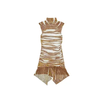 DIESEL Sleeveless Dresses Women's Light Brown