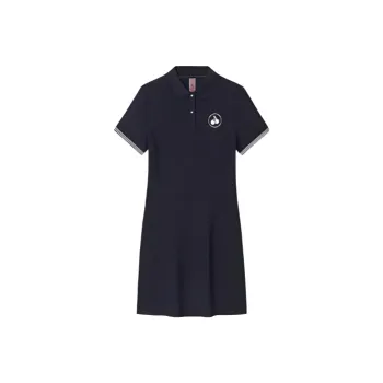 Kirsh x ANTA LIANMINGKUAN SS24 Short Sleeved Dresses Women's Basic Black
