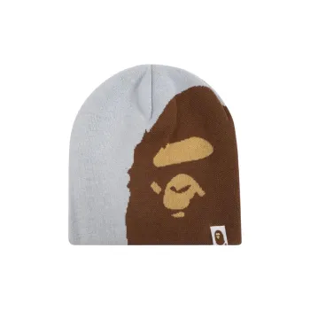 A BATHING APE Logo Beanie Hat