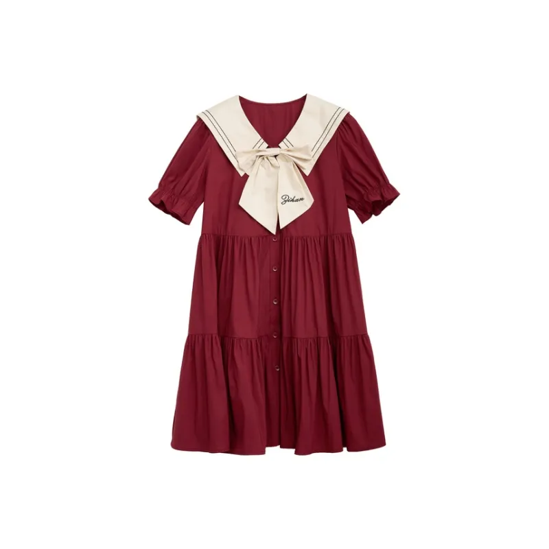 ZIHAN Short-Sleeved Dresses Women's-2