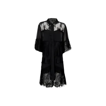 PINKO Short Sleeved Dresses Women's Black