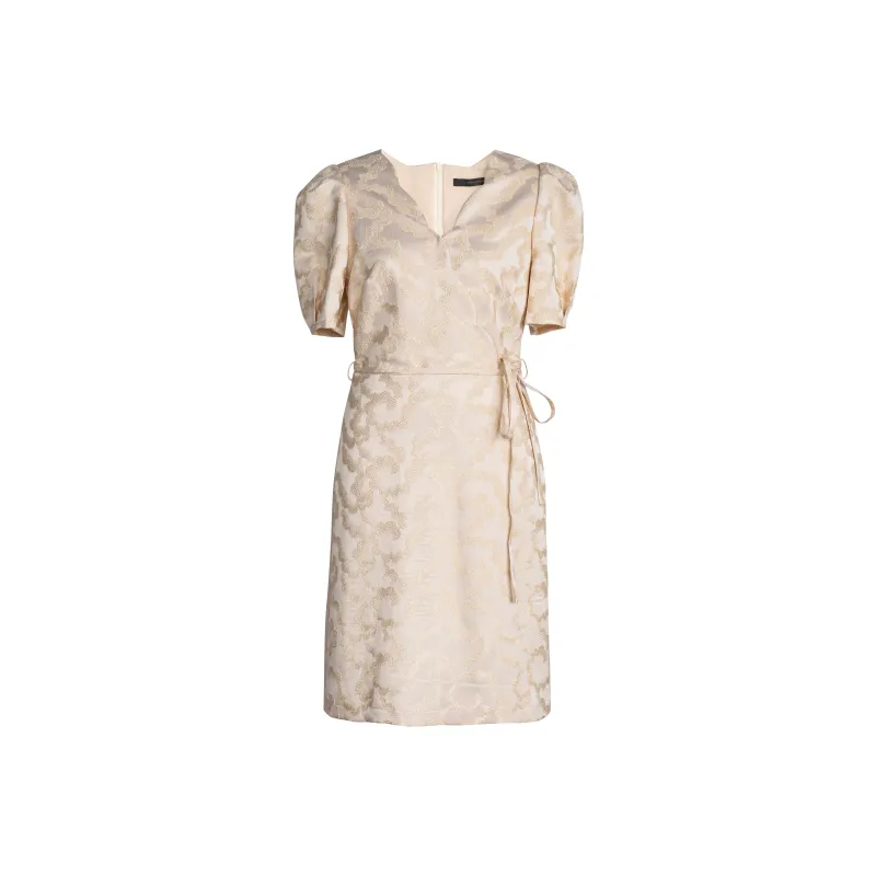 ROEYSHOUSE Short Sleeved Dresses Women's Soft Pink-0