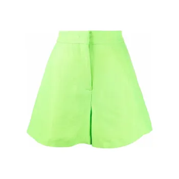 MSGM High-Waisted Thigh-Length Shorts
